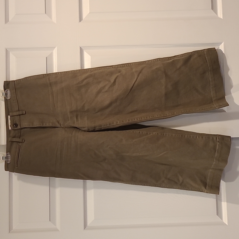 Madewell crop wide leg pants